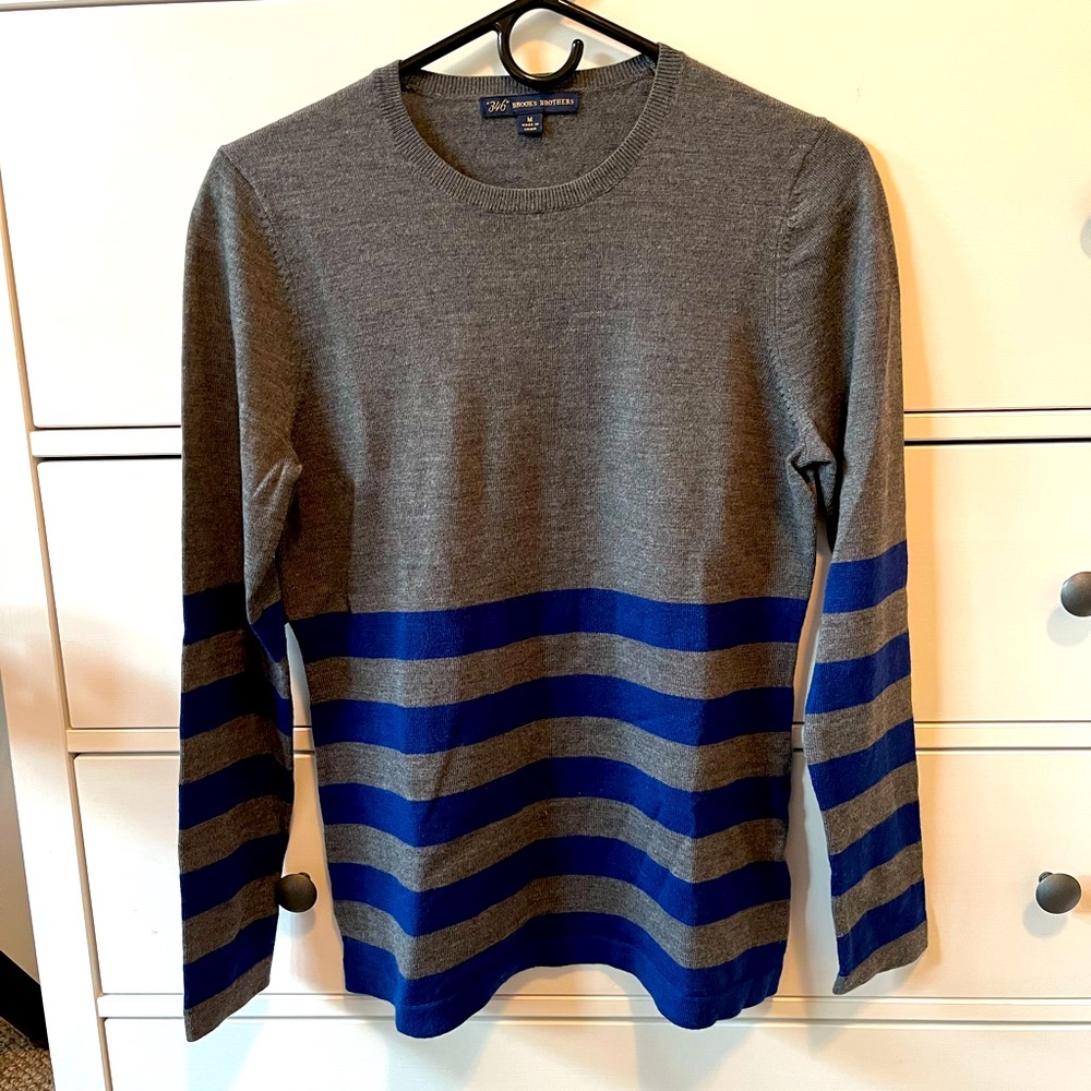 Brooks brothers merino wool fashionable sweater. Classic.